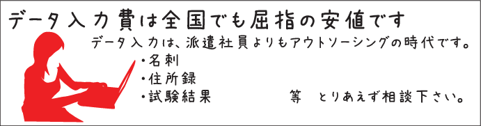 鹿児島市 パソコン修理 ワイズ:データ作成代行1
